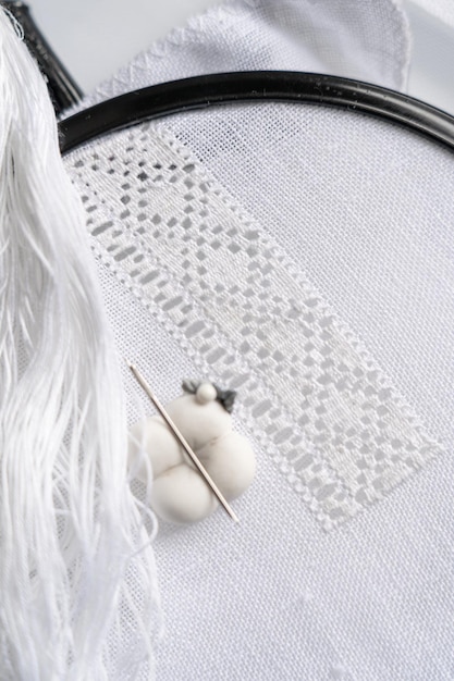 detal haftu na bluzce